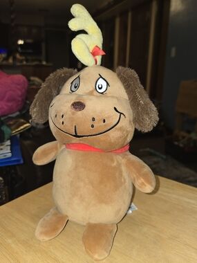 Dr. Seuss Grinch Max Plush Dog - How The Grinch Stole Christmas - GUC